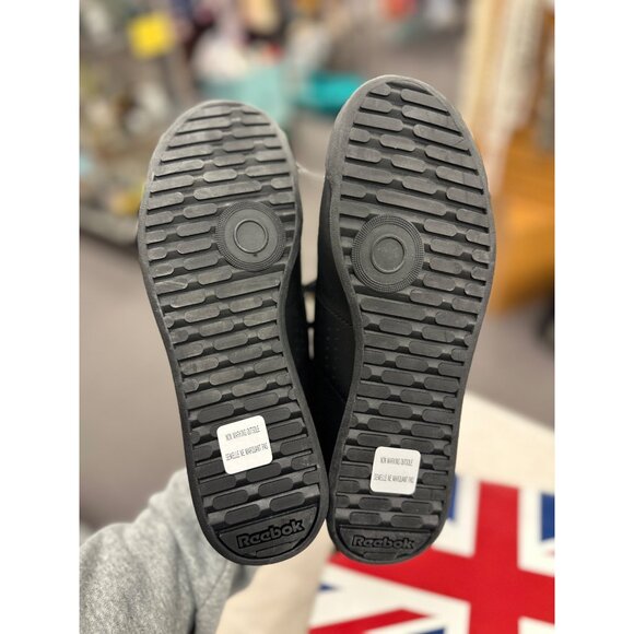 Reebok Womens Princess Black Casual Shoes Size 8 New In Box - Picture 4 of 6